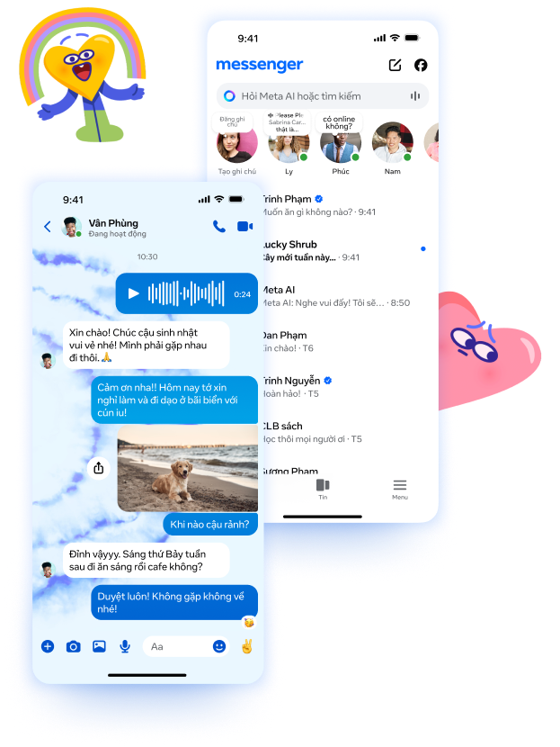 Messenger on mobile